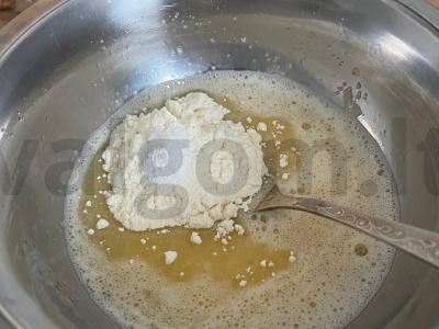 Aromatingas moliūgų pyragas su kremu Žingsnis 2