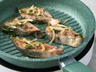 Lašišų steikai ant grotelių Žingsnis 3