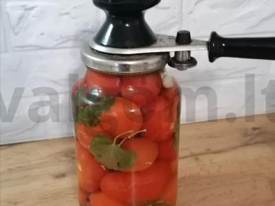 Marinuoti pomidorai stiklainyje Žingsnis 4