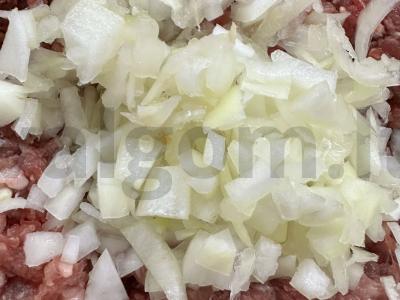 Namų kotletai iš mišinio faršo Žingsnis 2