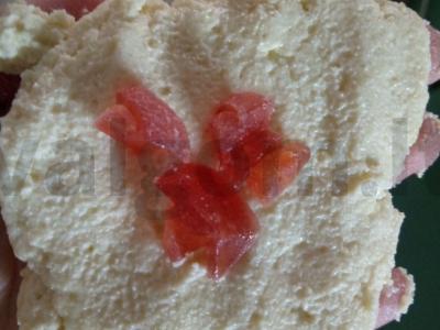 Sūrio pyragėliai su marmelado įdaru ant sviesto Žingsnis 3