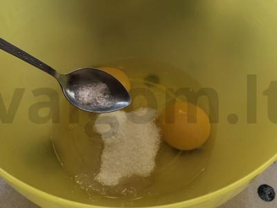 Blynai ant alaus ir pieno Žingsnis 3