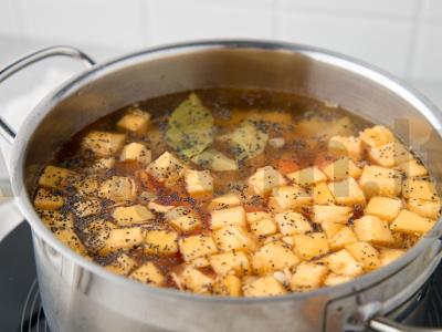 Išminties sriuba su jautiena, daržovėmis ir aguonomis Žingsnis 7