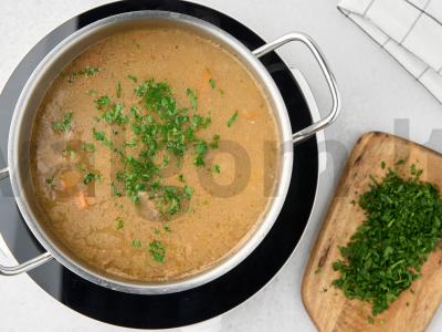 Išminties sriuba su jautiena, daržovėmis ir aguonomis Žingsnis 8