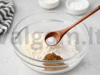 Avižų-moliūgų sausainiai Žingsnis 4