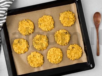 Avižų-moliūgų sausainiai Žingsnis 7