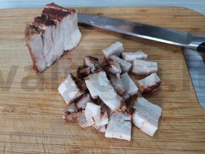 Šventinis salotas su bulvytėmis fri Žingsnis 1