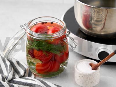 Sūdyti pomidorai Žingsnis 5