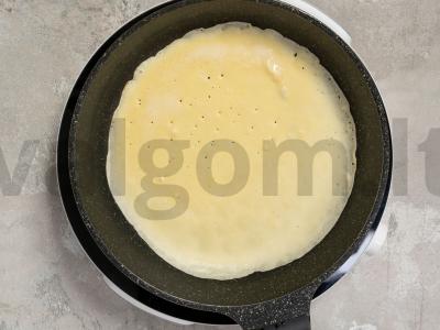 Blynai su sūrio įdaru Žingsnis 3