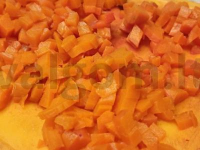 Vinegretas su žaliais žirneliais ir majonezu Žingsnis 4