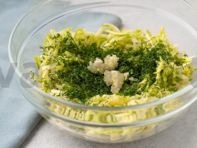 Cukinijų čeburekai Žingsnis 2