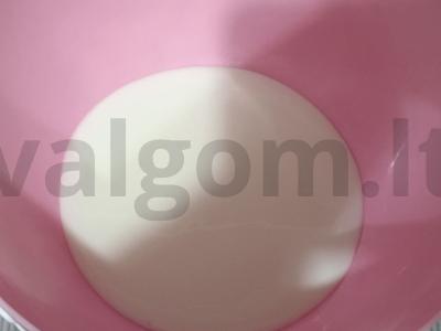 Blynai su šviežiais avietėmis Žingsnis 1