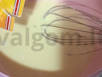 Blynai su šviežiais avietėmis Žingsnis 5