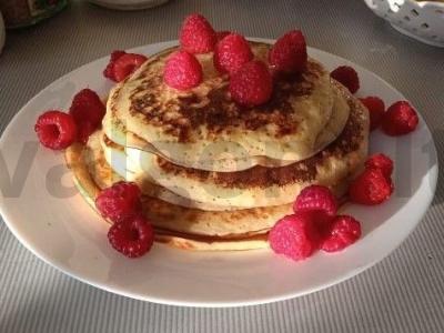 Blynai su šviežiais avietėmis Žingsnis 11