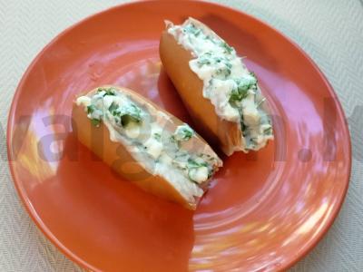 Įdarytos dešrelės su česnako padažu Žingsnis 6