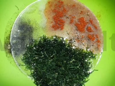 Kumpio bulvės, keptos su česnaku Žingsnis 1