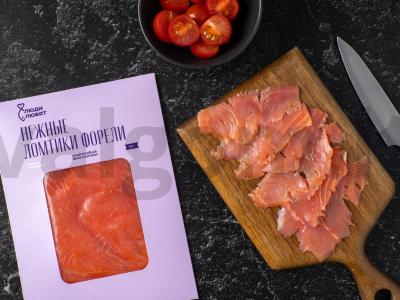 Salotos su apelsinu ir upėtakiu Žingsnis 4