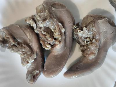 Kiaulienos liežuviai su česnaku ir žolelėmis Žingsnis 2