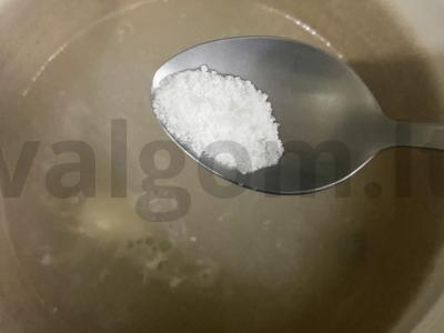 Grietininis vištienos sriuba su vermišeliais „Švelnus“ Žingsnis 3