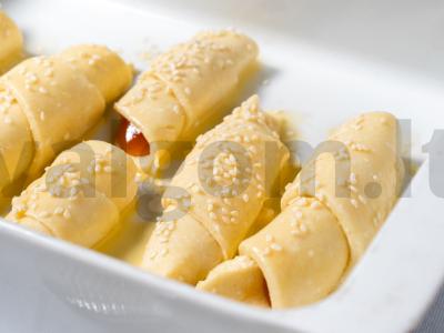 Varškės rageliai su džemu Žingsnis 8