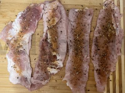 Kiaulienos stripsai Žingsnis 2