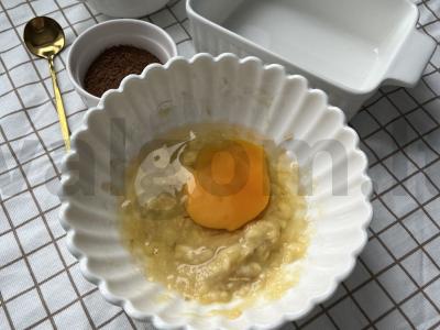 Kepta avižinė košė su kakava pusryčiams Žingsnis 3