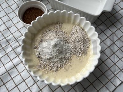 Kepta avižinė košė su kakava pusryčiams Žingsnis 9