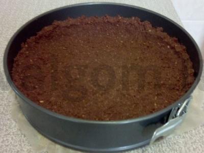 Šokoladinis sūrio pyragas su varškės sūriu Žingsnis 4