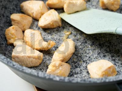 Udon makaronai su vištiena Žingsnis 9