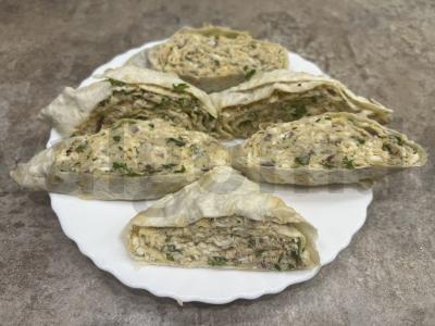 Tortilijos su skumbrija pagrindine nuotrauka