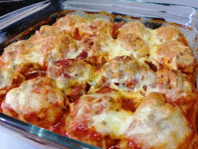 Mėsos ežiukai su ryžiais orkaitėje pagrindine nuotrauka