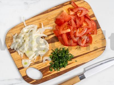 Keto salotos su avokadu ir fenheliu Žingsnis 1