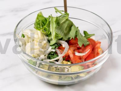 Keto salotos su avokadu ir fenheliu Žingsnis 3