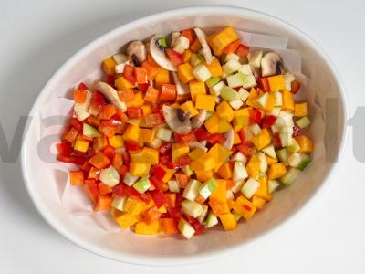 Vegetariška lazanja Žingsnis 1