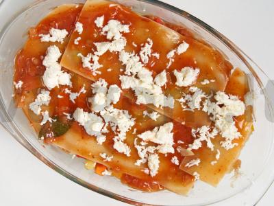 Vegetariška lazanja Žingsnis 7