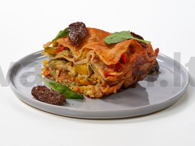 Vegetariška lazanja pagrindine nuotrauka