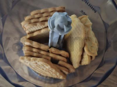 Švelnus sūrio pyragas be kepimo Žingsnis 1