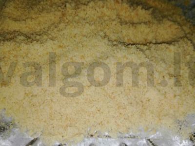 Uogų sūrio pyragas Žingsnis 1