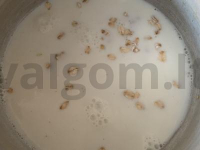 Kvinoja su avižomis ir medumi Žingsnis 3