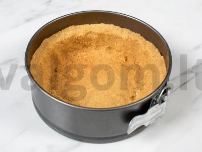 Šokoladinis sūrio pyragas Žingsnis 2