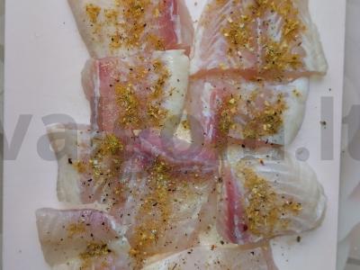 Jūros liežuvis su svogūnais Žingsnis 2