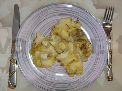 Jūros liežuvis su svogūnais pagrindine nuotrauka