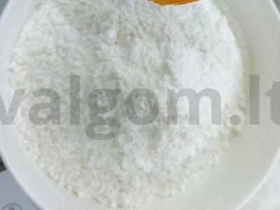 Varškės keksiukas su razinomis Žingsnis 7