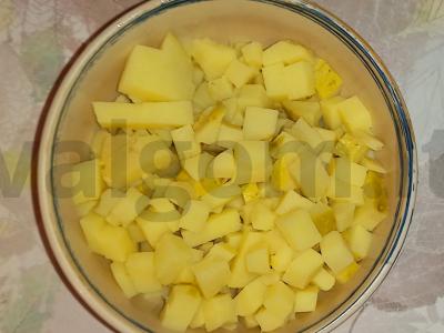 Salotas „Rubinas“ Žingsnis 1