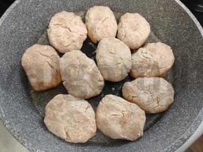 Morkų kotletai su manų kruopomis Žingsnis 6