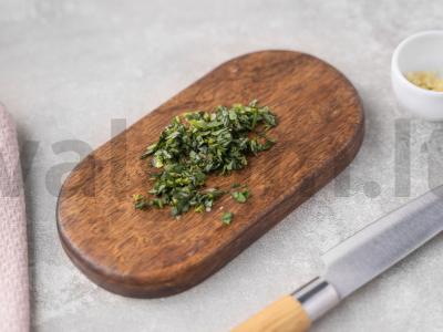 Danų blynai su karamelizuotais svogūnais ir ožkos sūriu Žingsnis 5