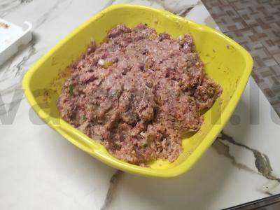 Kotletai su daržovėmis (pusgaminiai) Žingsnis 4