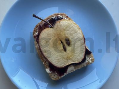 Saldus sumuštinis su vaisiais Žingsnis 3