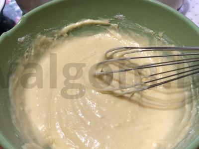 Grietinės pyragas su razinomis Žingsnis 5