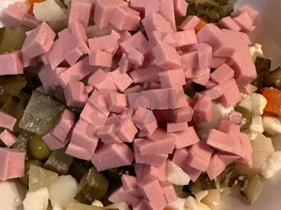 Naujųjų metų salotas Žingsnis 4